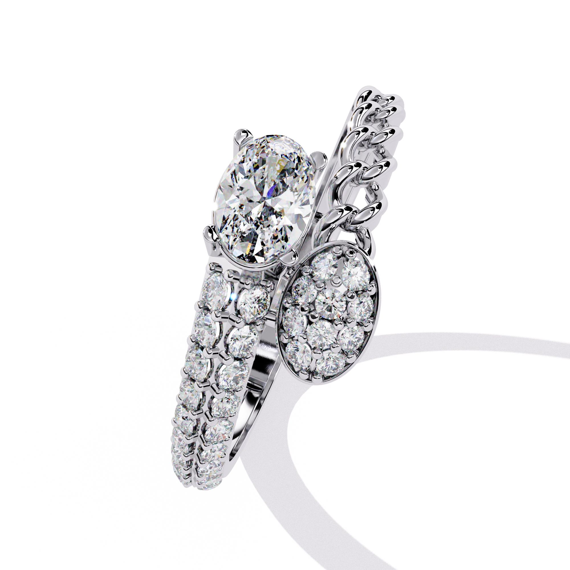 Luxury Diamond Statement Ring