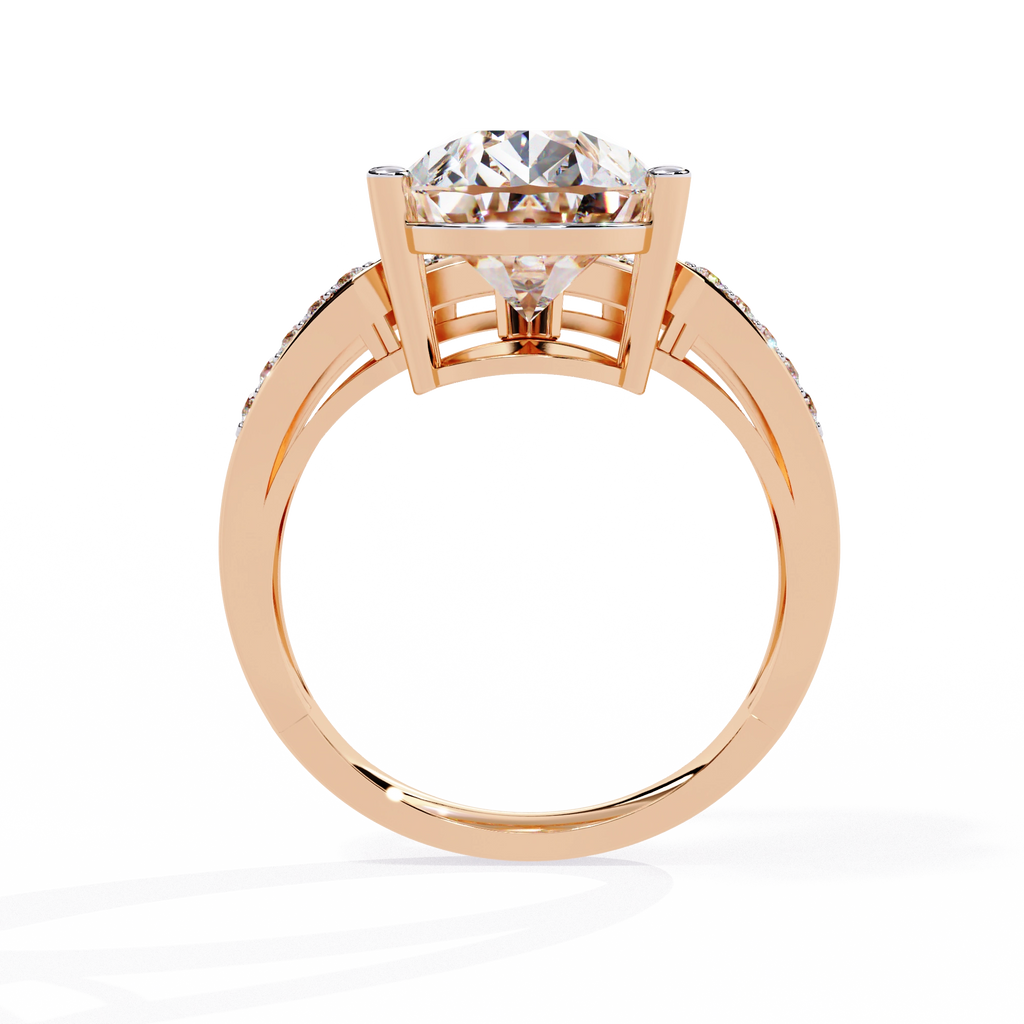 Pear-Cut Diamond Ring