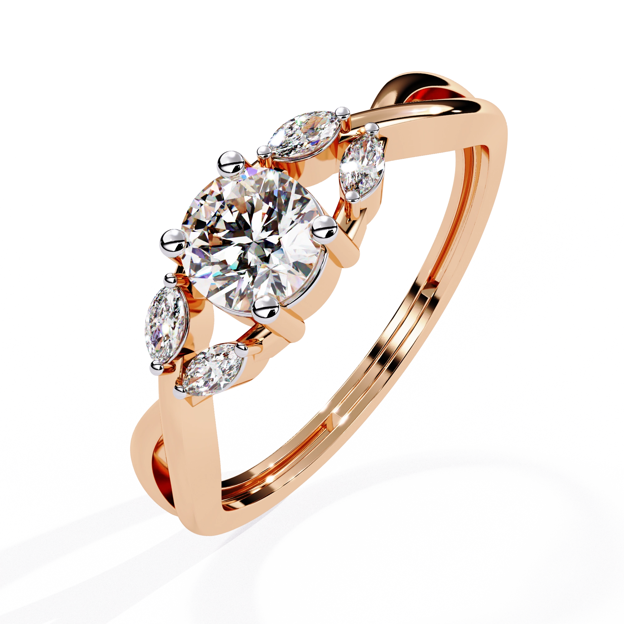 Round Diamond Solitaire Ring
