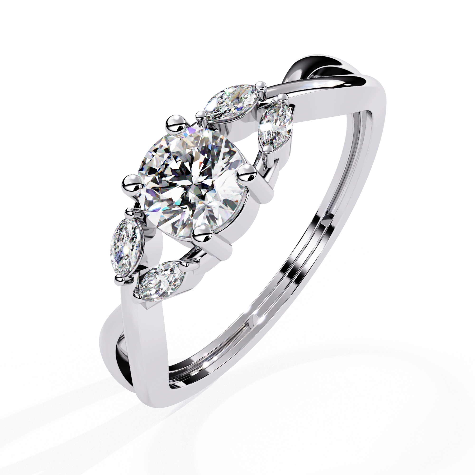 Round Diamond Solitaire Ring