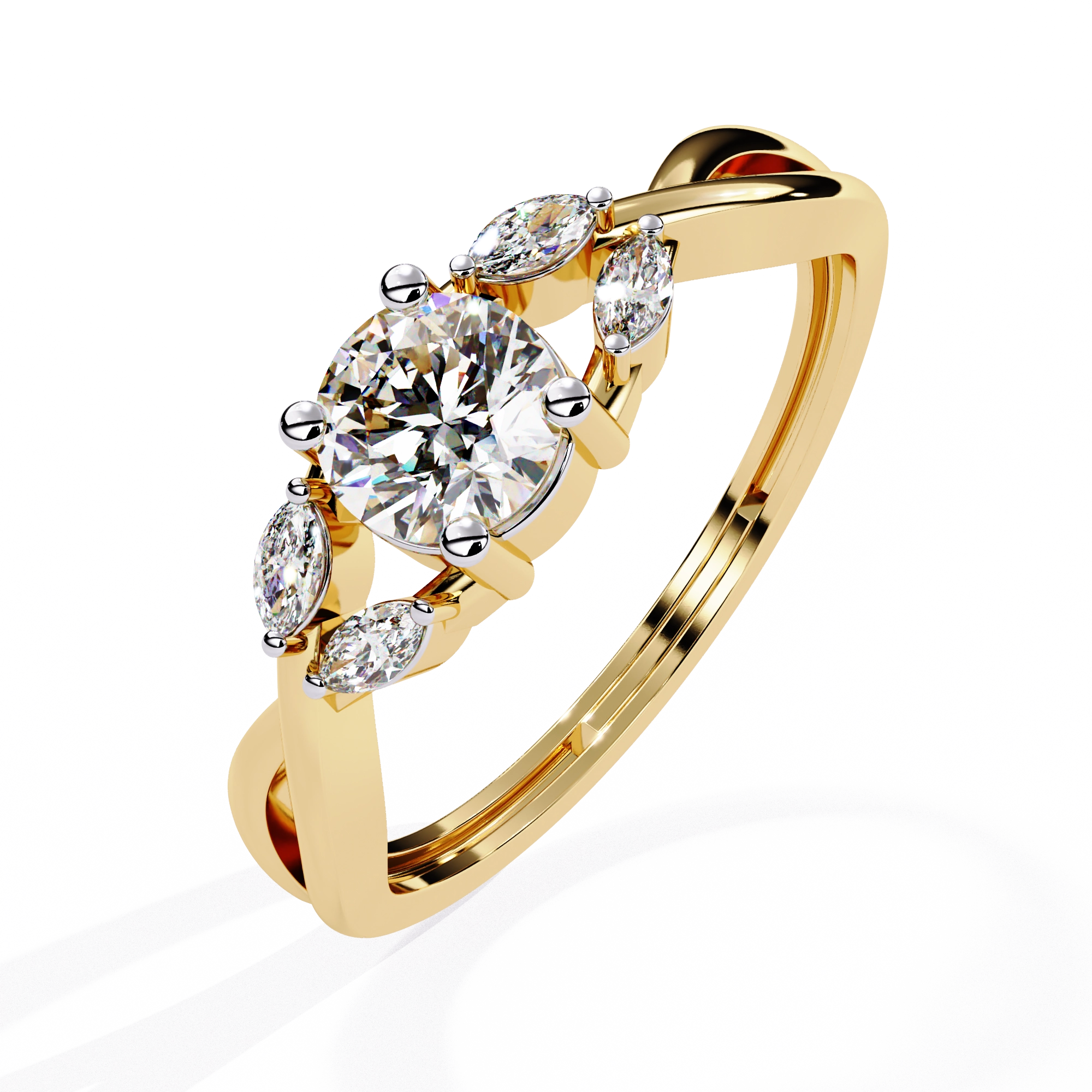 Round Diamond Solitaire Ring
