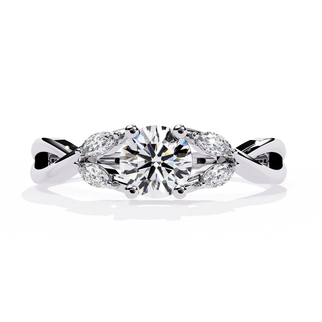 Round Diamond Solitaire Ring