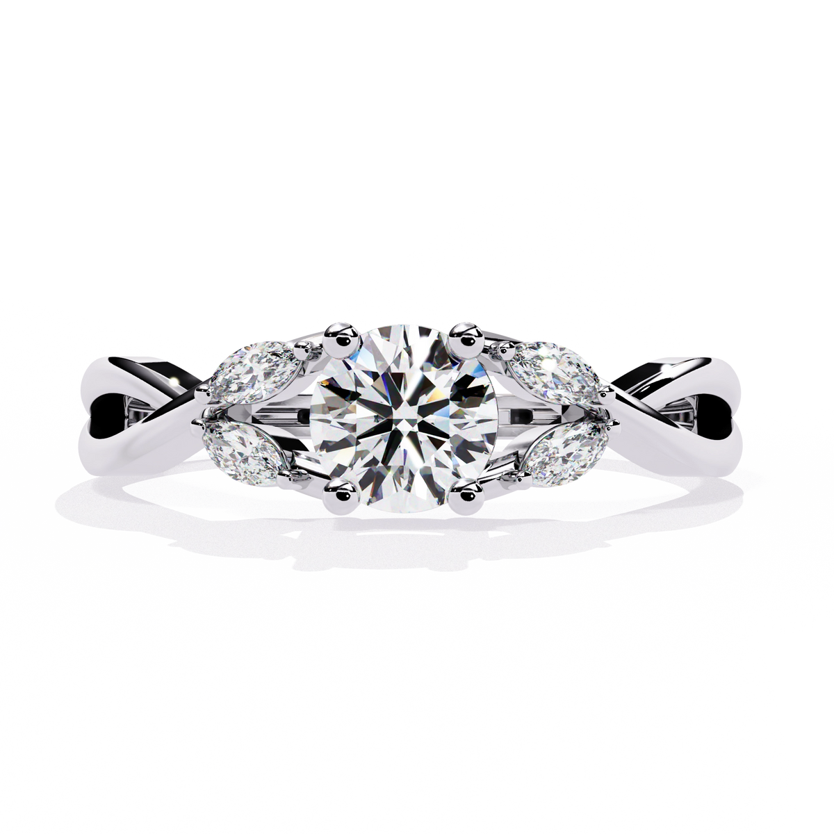 Round Diamond Solitaire Ring