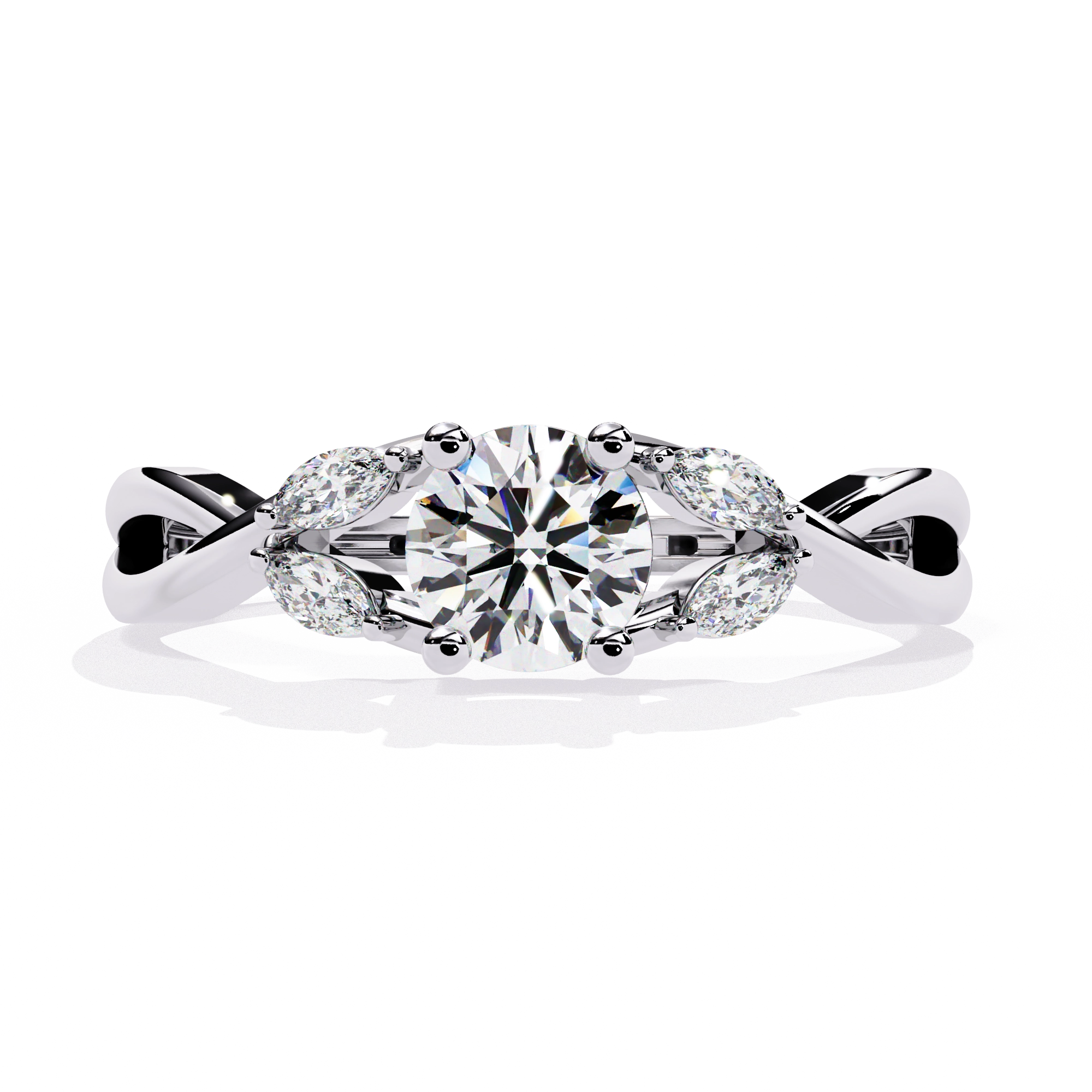 Round Diamond Solitaire Ring