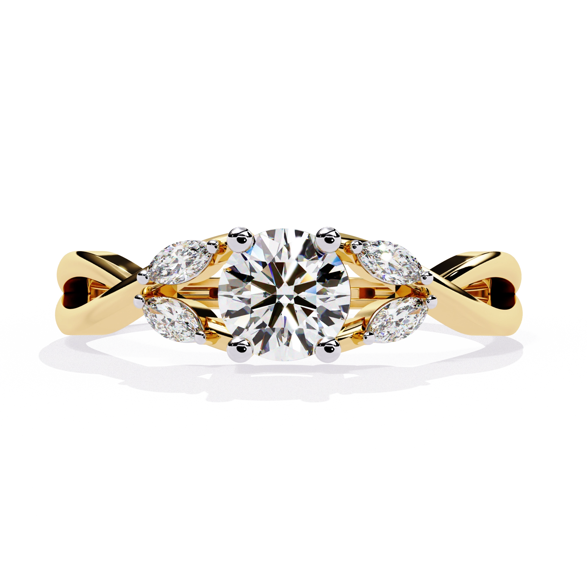 Round Diamond Solitaire Ring