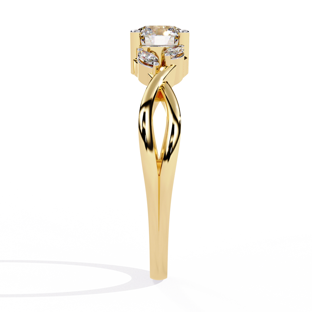 Round Diamond Solitaire Ring