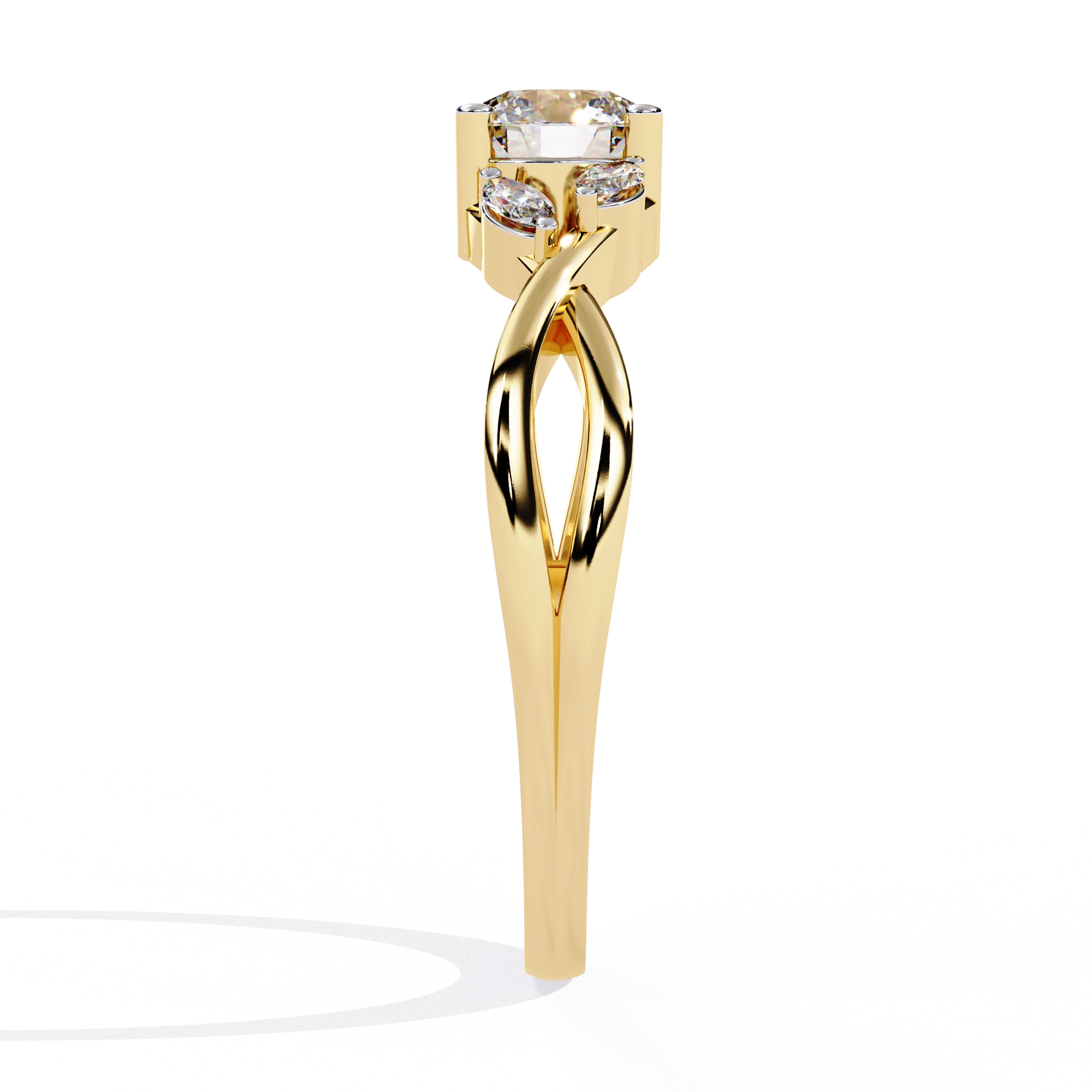 Round Diamond Solitaire Ring