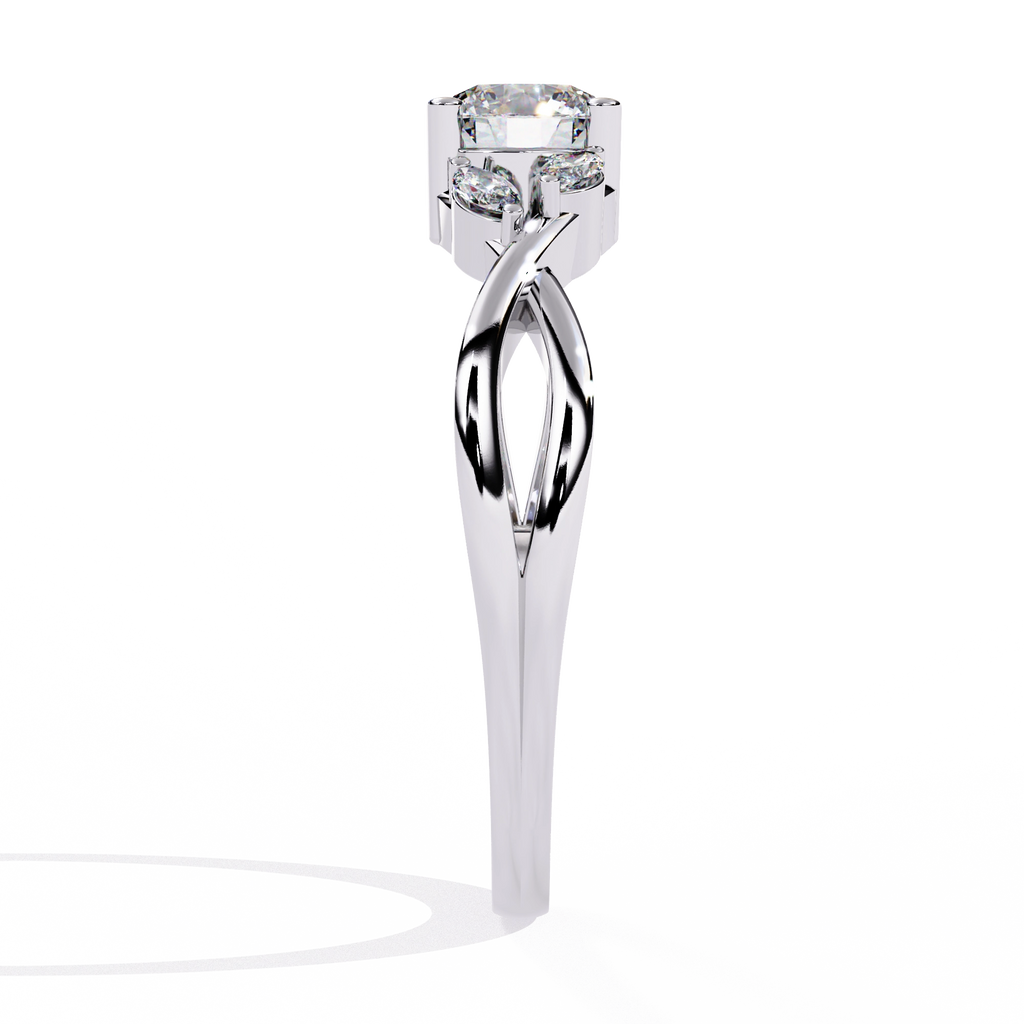 Round Diamond Solitaire Ring