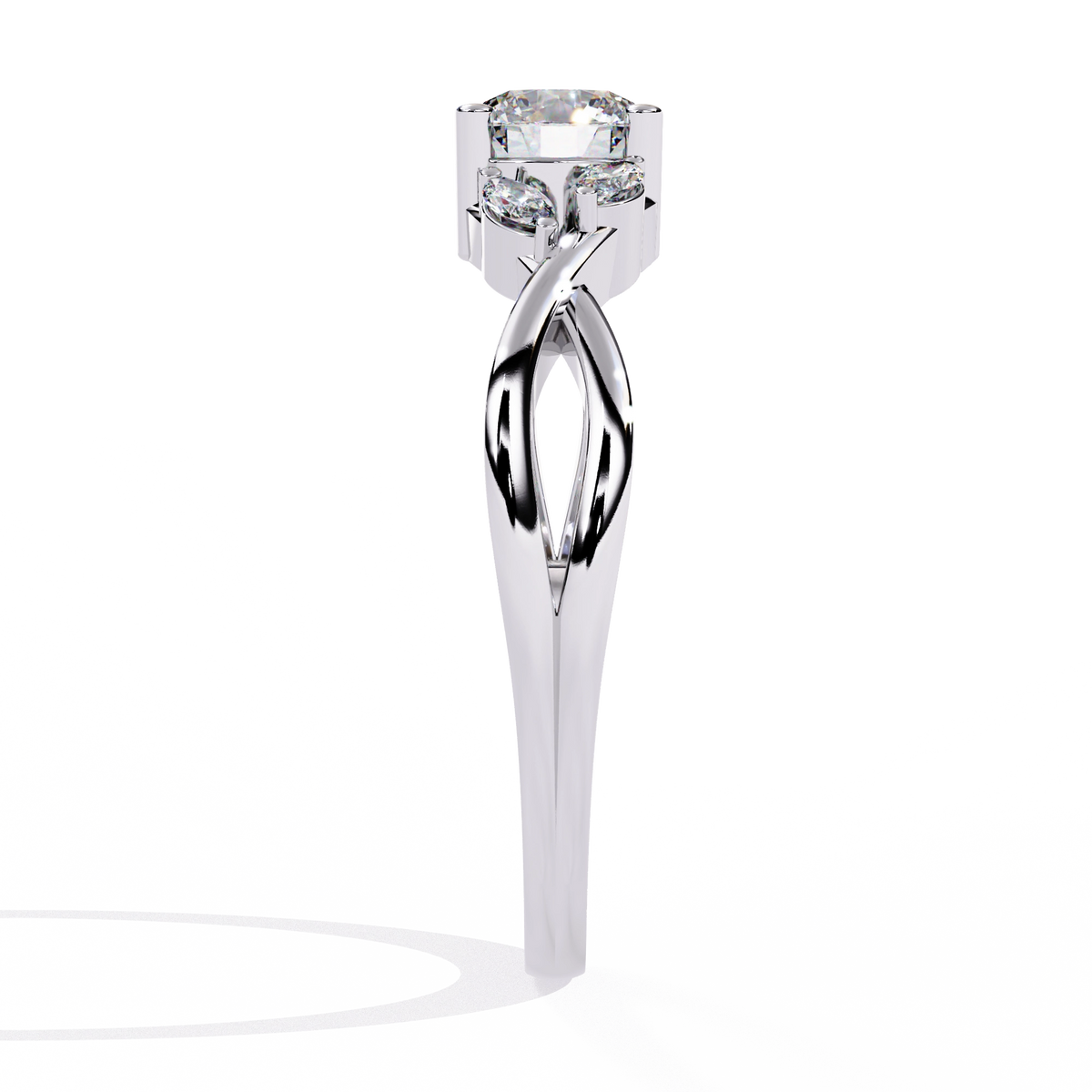 Round Diamond Solitaire Ring