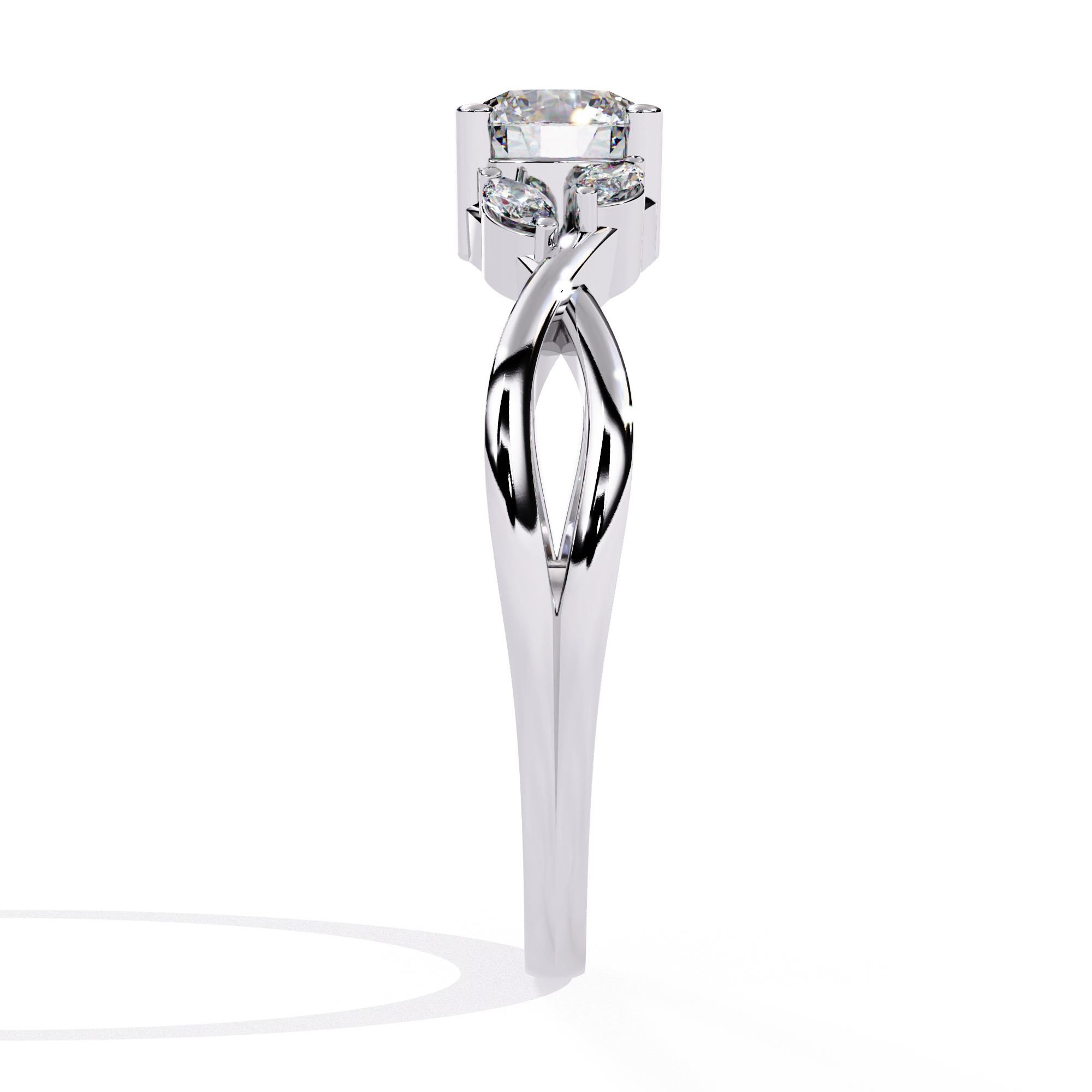 Round Diamond Solitaire Ring
