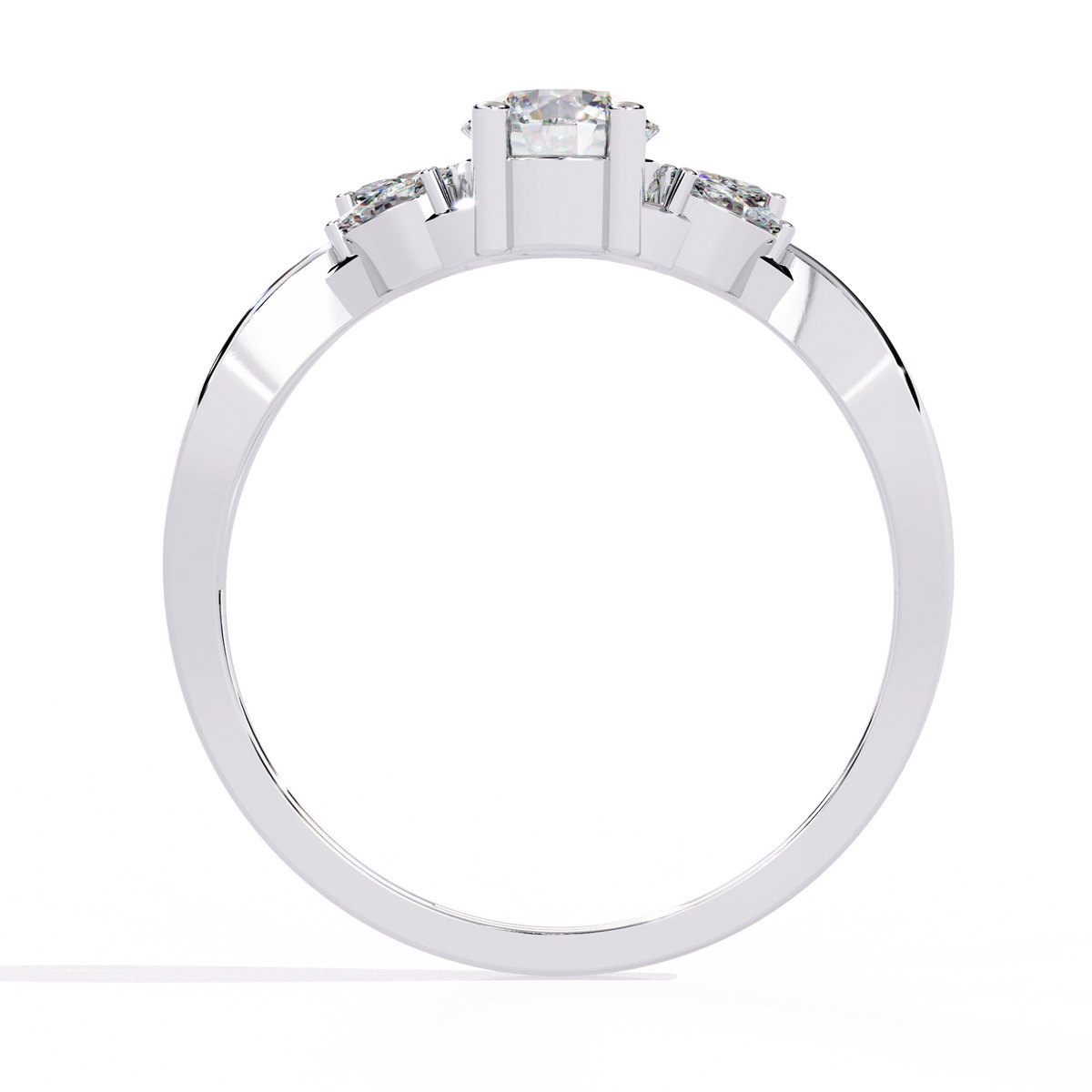 Round Diamond Solitaire Ring