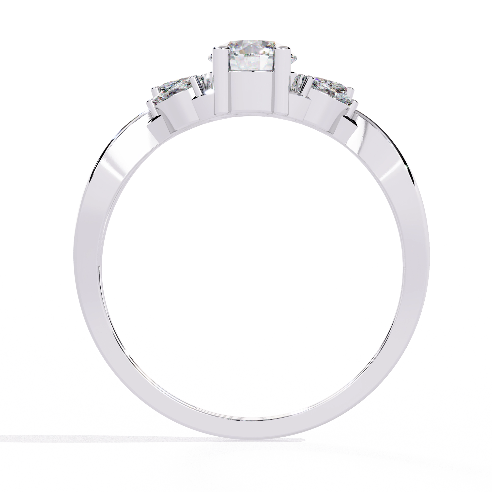 Round Diamond Solitaire Ring