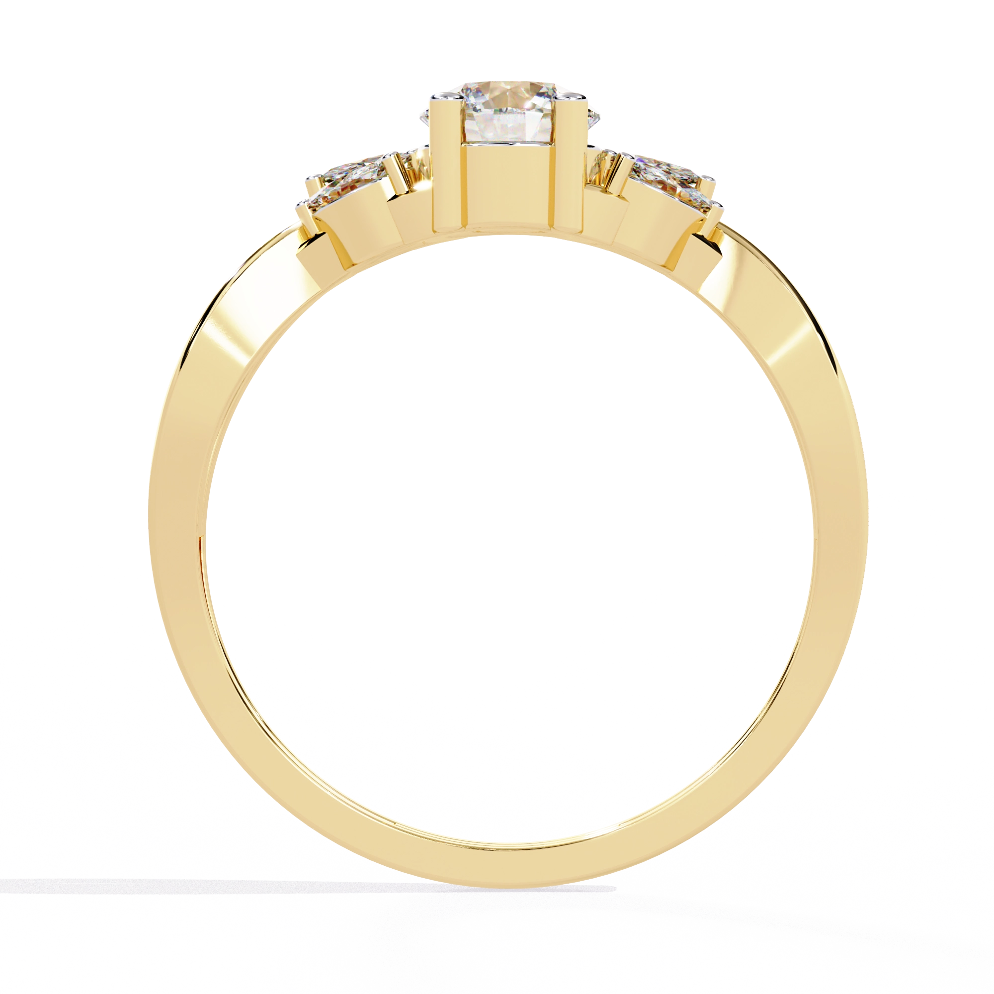 Round Diamond Solitaire Ring