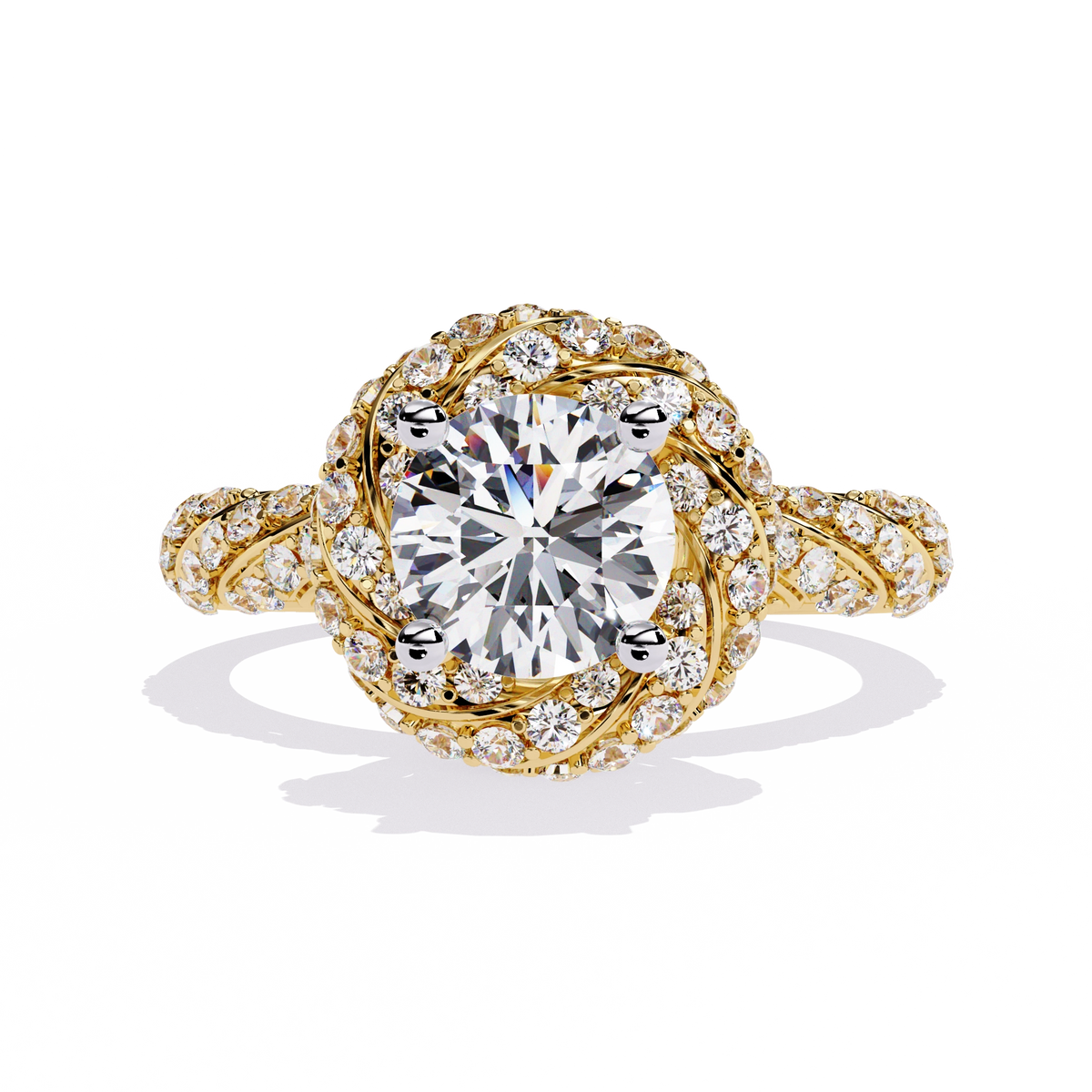Premium Crystal Statement Ring