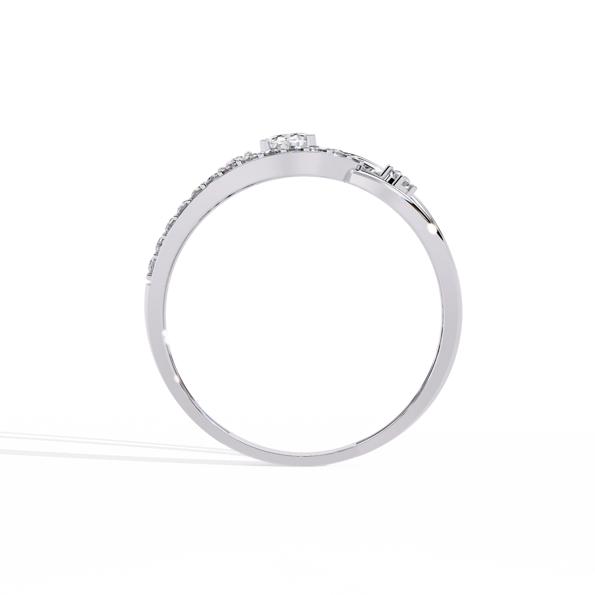 Infinity Halo Diamond Ring