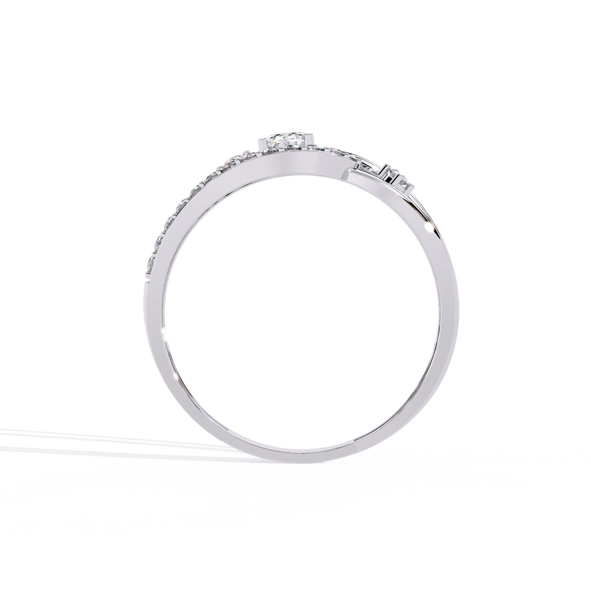 Infinity Halo Diamond Ring