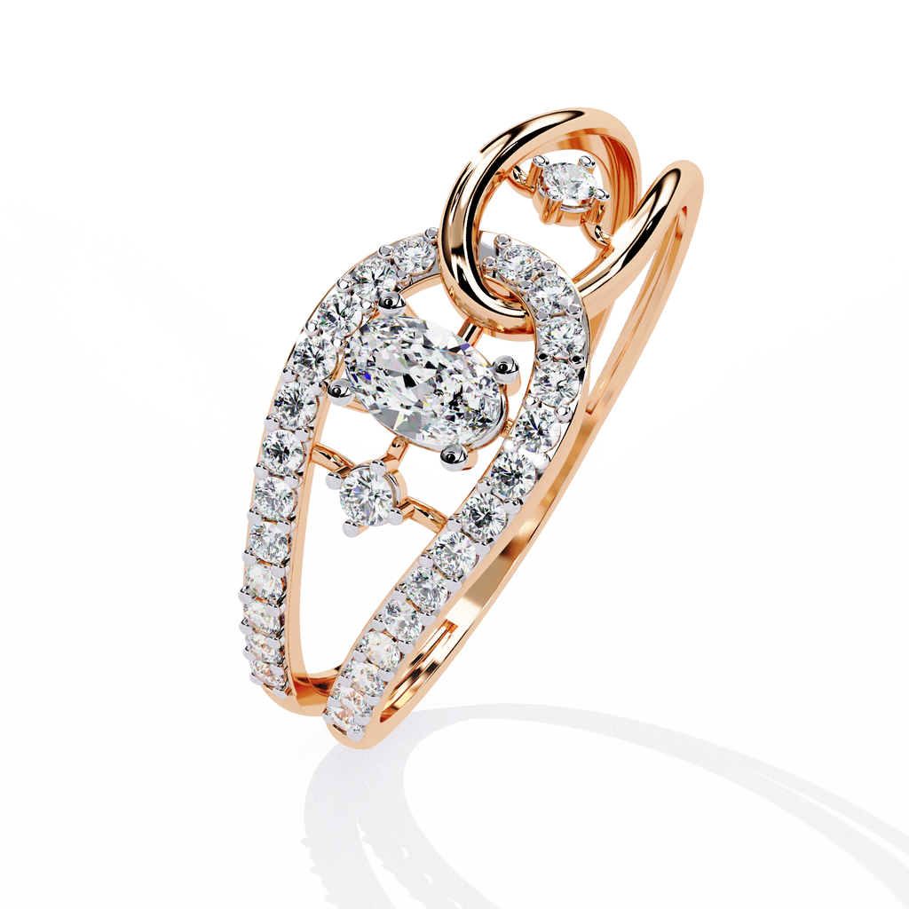 Infinity Halo Diamond Ring