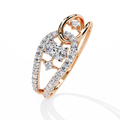 Infinity Halo Diamond Ring