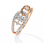 Infinity Halo Diamond Ring