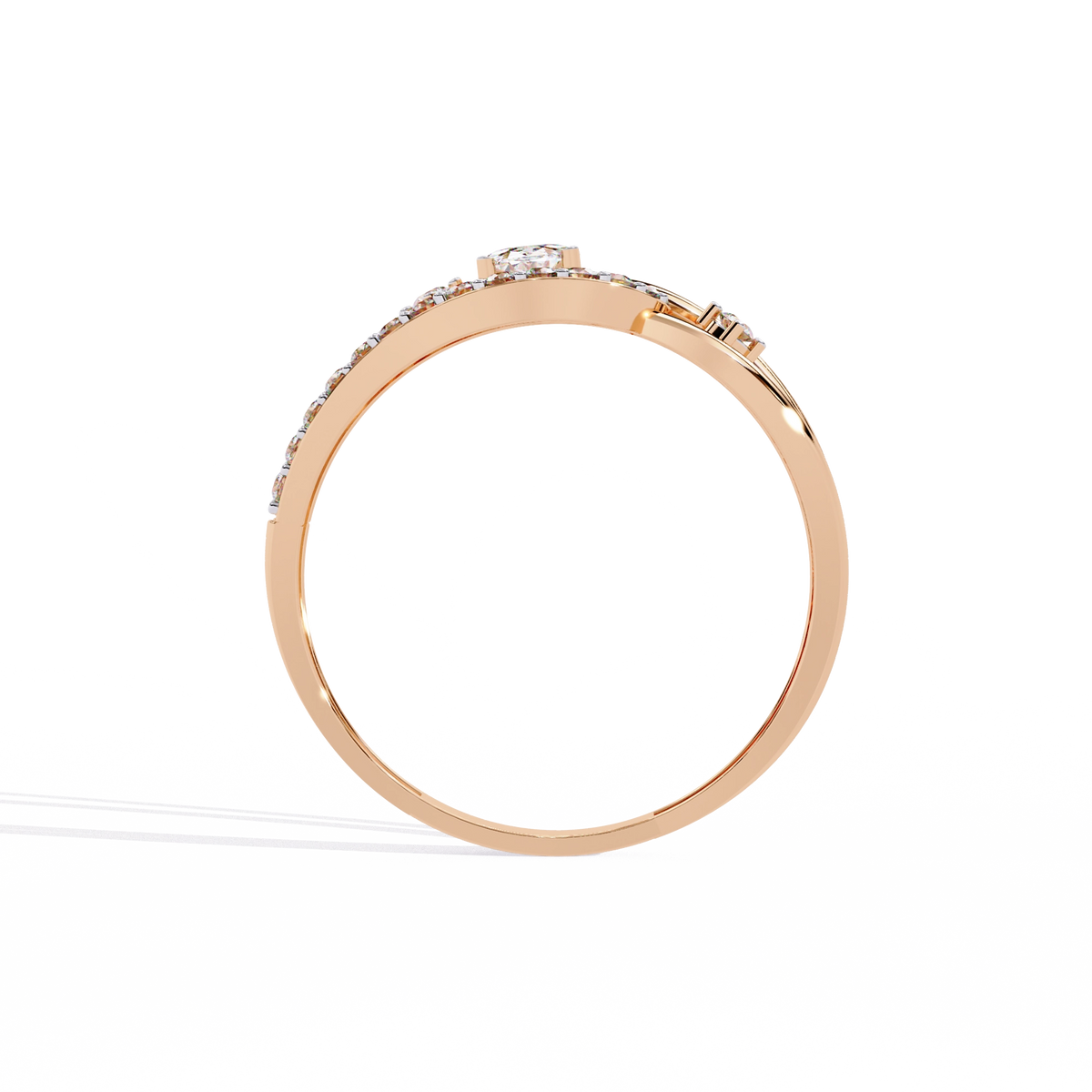Infinity Halo Diamond Ring