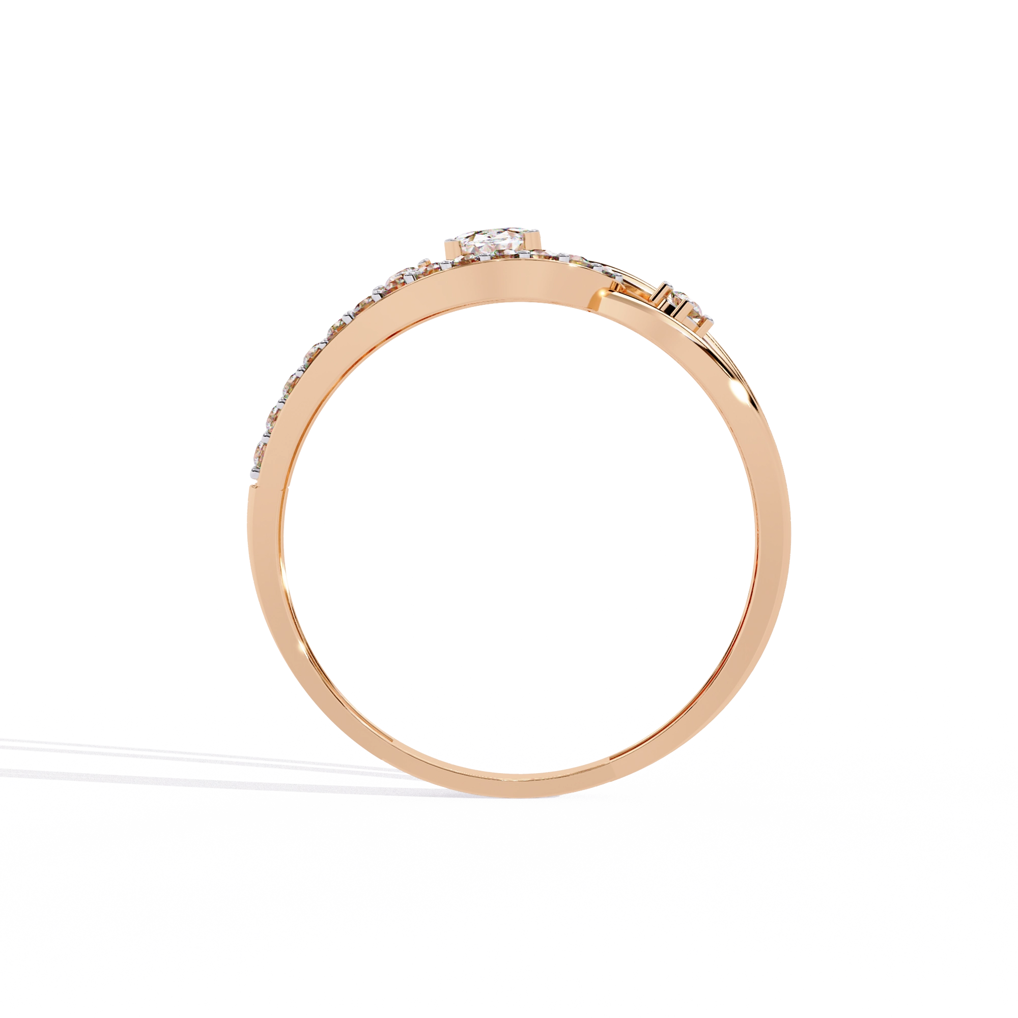 Infinity Halo Diamond Ring