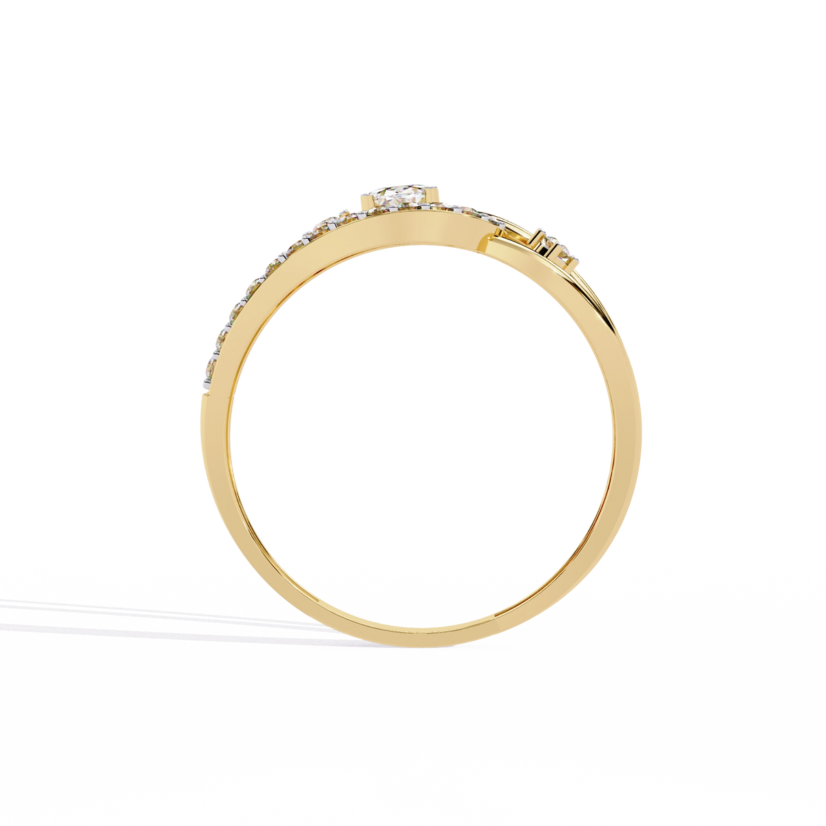 Infinity Halo Diamond Ring