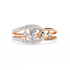 Infinity Halo Diamond Ring