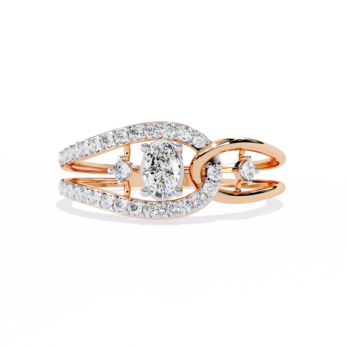 Infinity Halo Diamond Ring