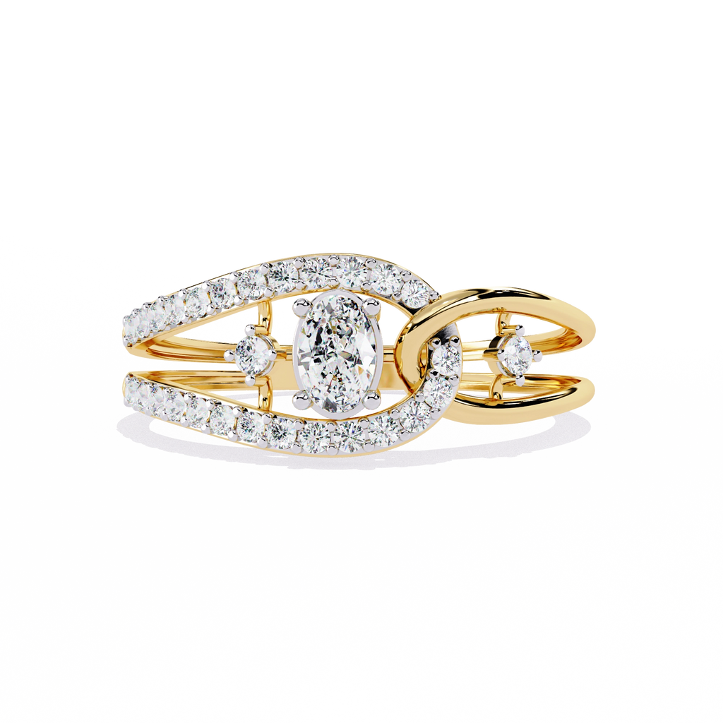 Infinity Halo Diamond Ring