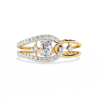 Infinity Halo Diamond Ring