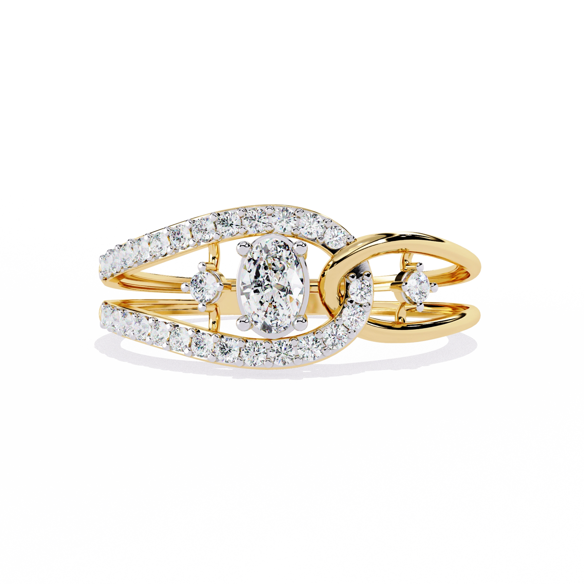 Infinity Halo Diamond Ring