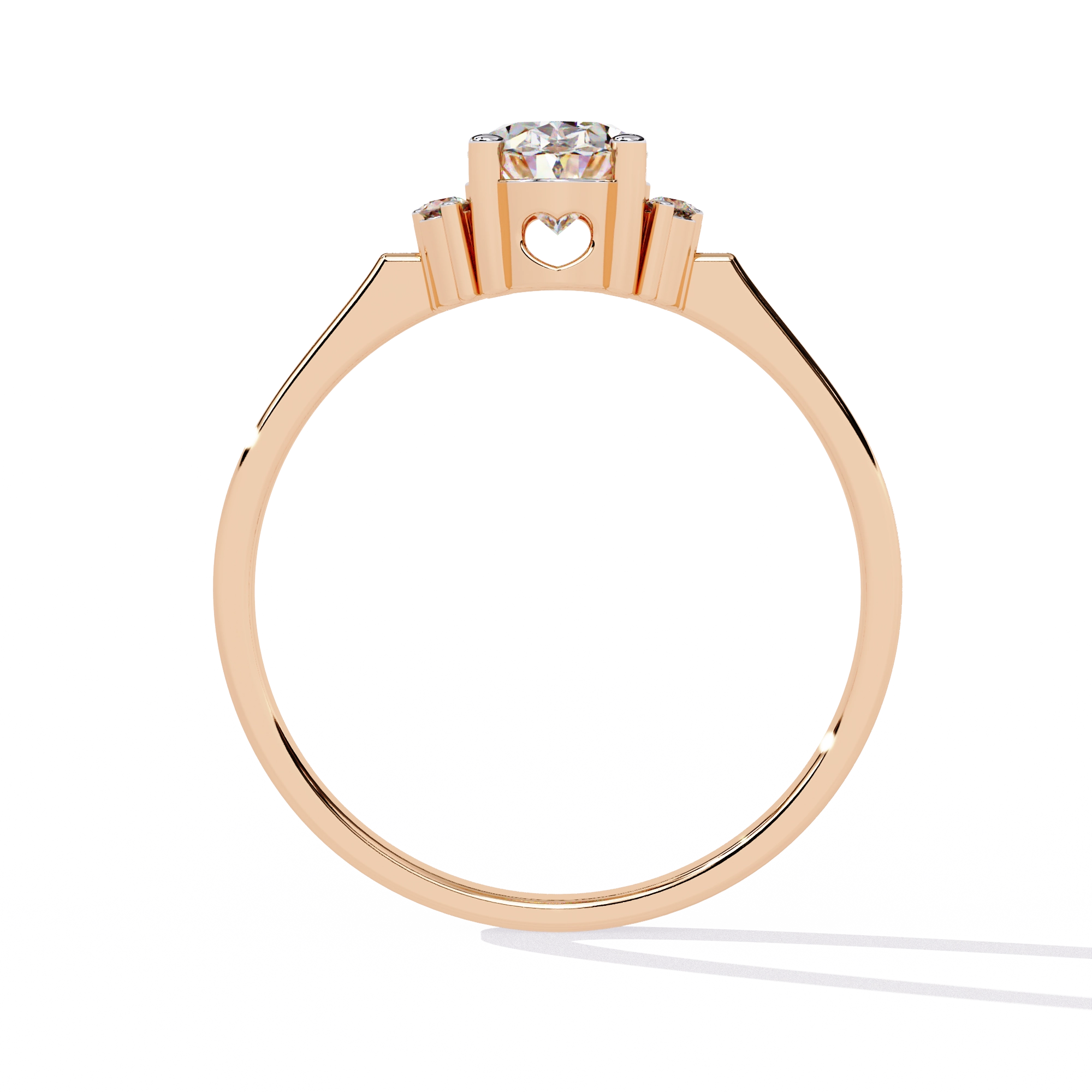 Elegant Oval-Cut Crystal Ring