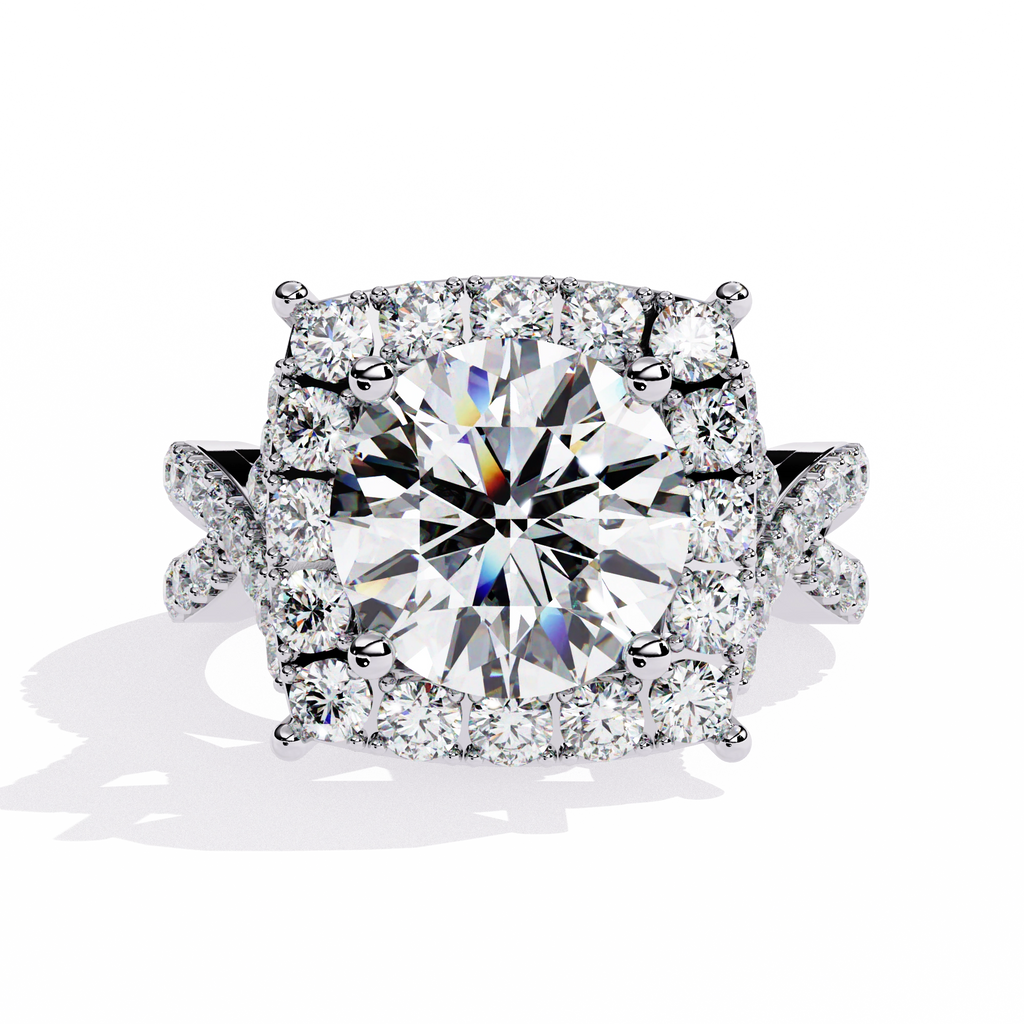 Royal Halo Diamond Ring