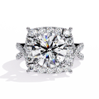 Royal Halo Diamond Ring