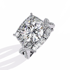 Royal Halo Diamond Ring