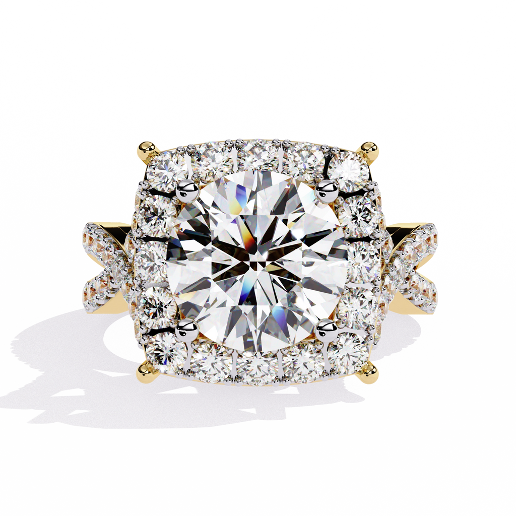 Royal Halo Diamond Ring