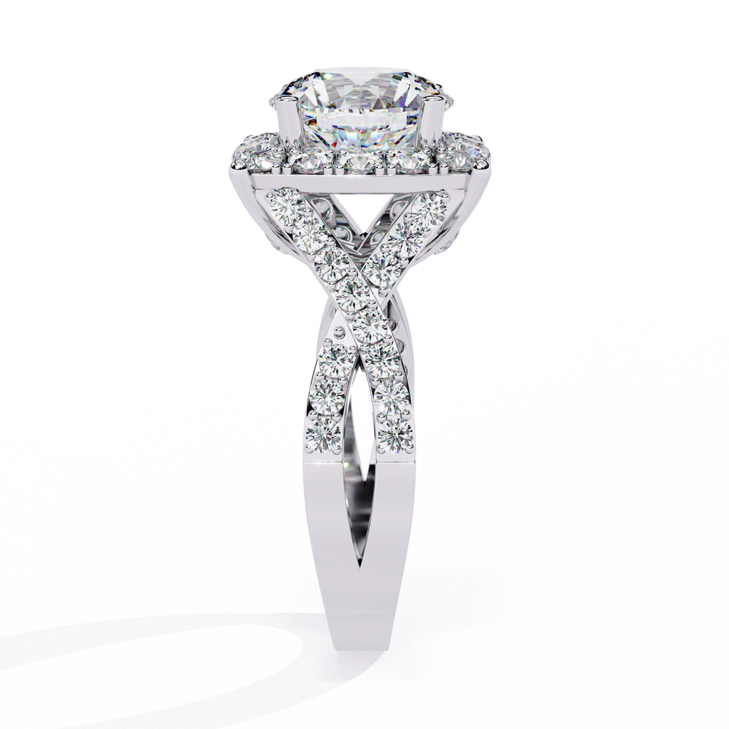 Royal Halo Diamond Ring