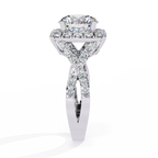Royal Halo Diamond Ring