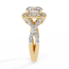 Royal Halo Diamond Ring
