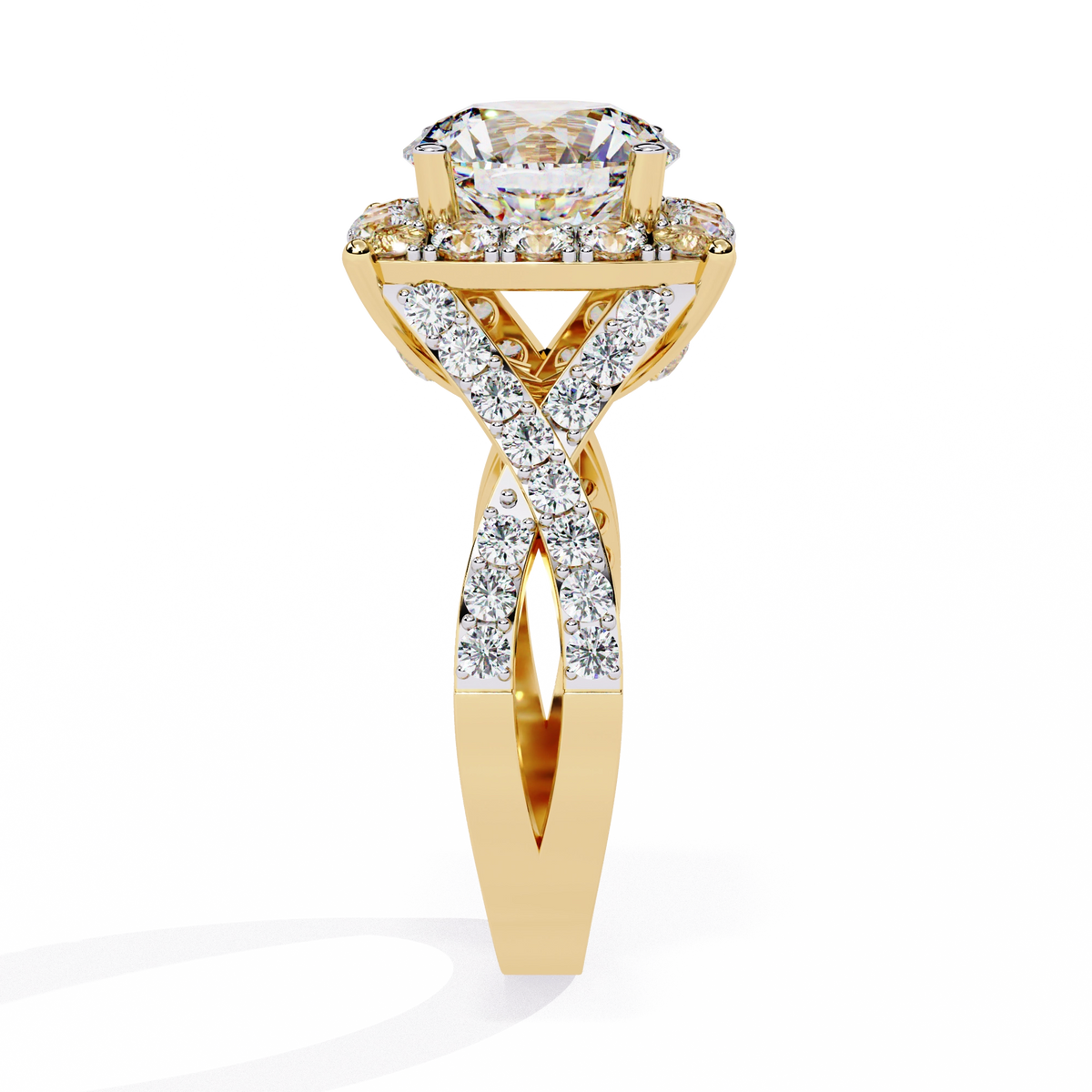 Royal Halo Diamond Ring
