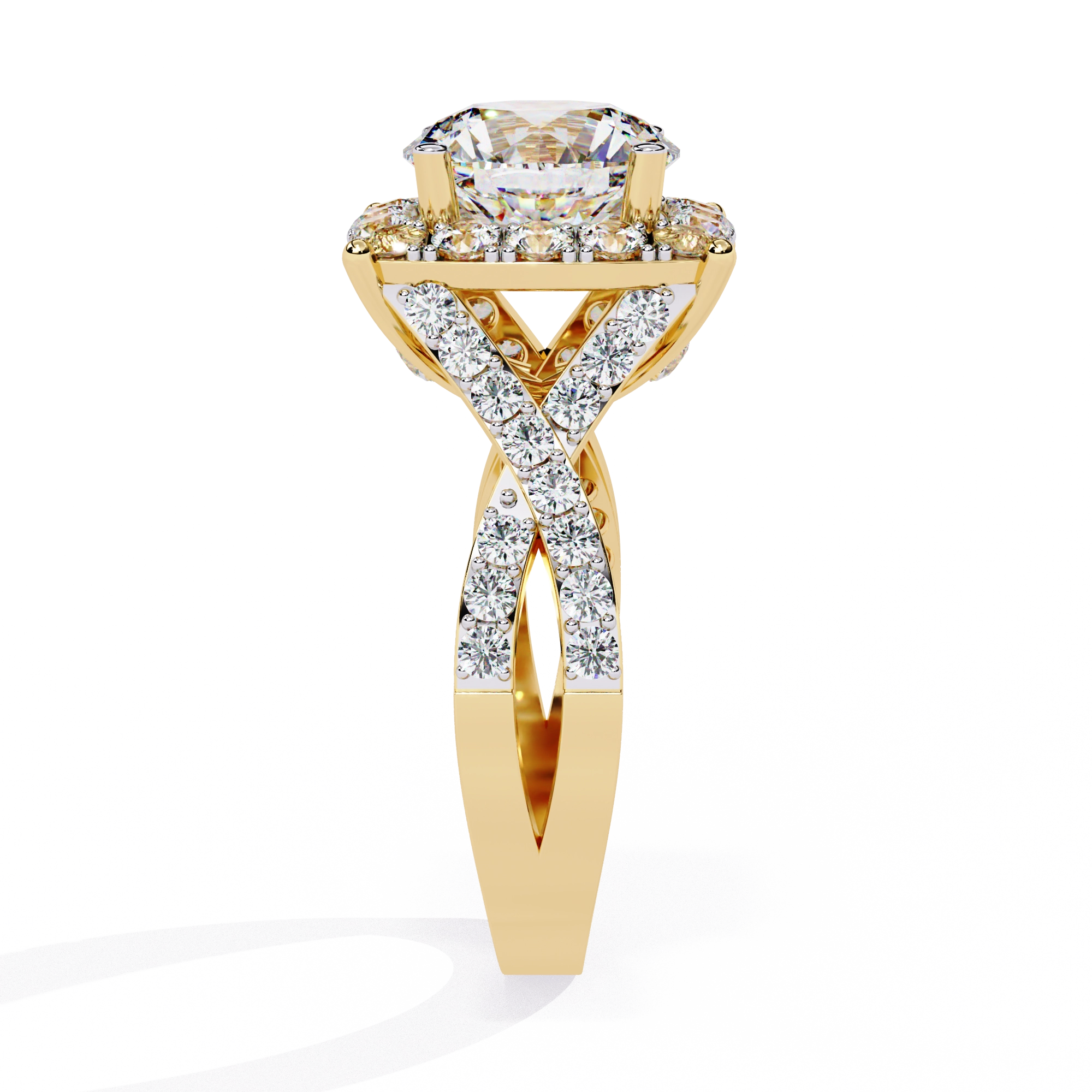 Royal Halo Diamond Ring