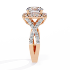 Royal Halo Diamond Ring