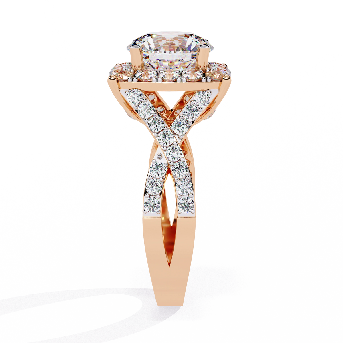Royal Halo Diamond Ring