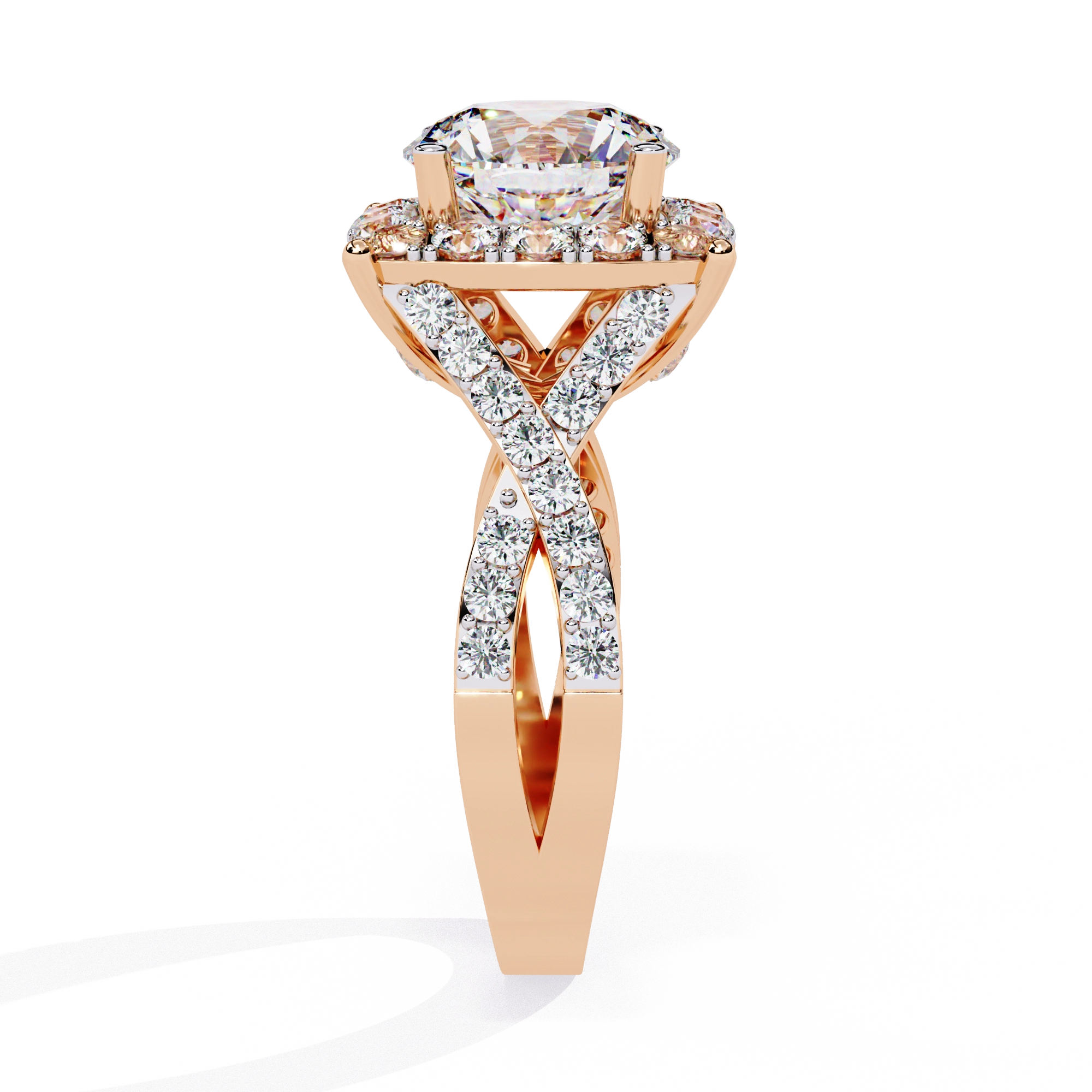 Royal Halo Diamond Ring