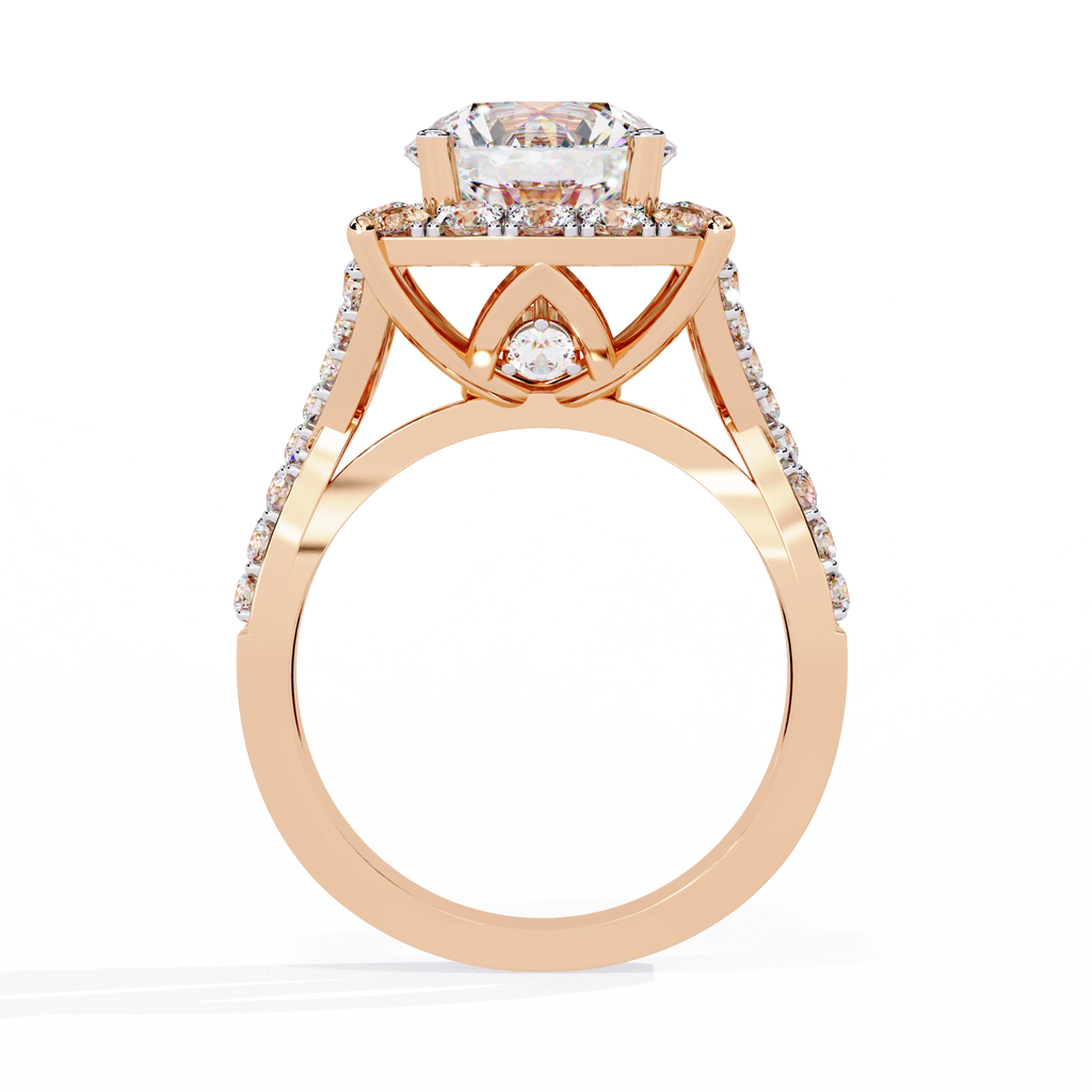 Royal Halo Diamond Ring