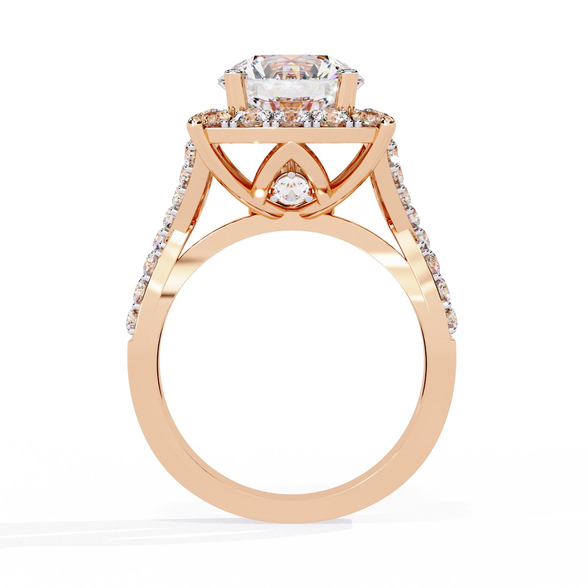 Royal Halo Diamond Ring