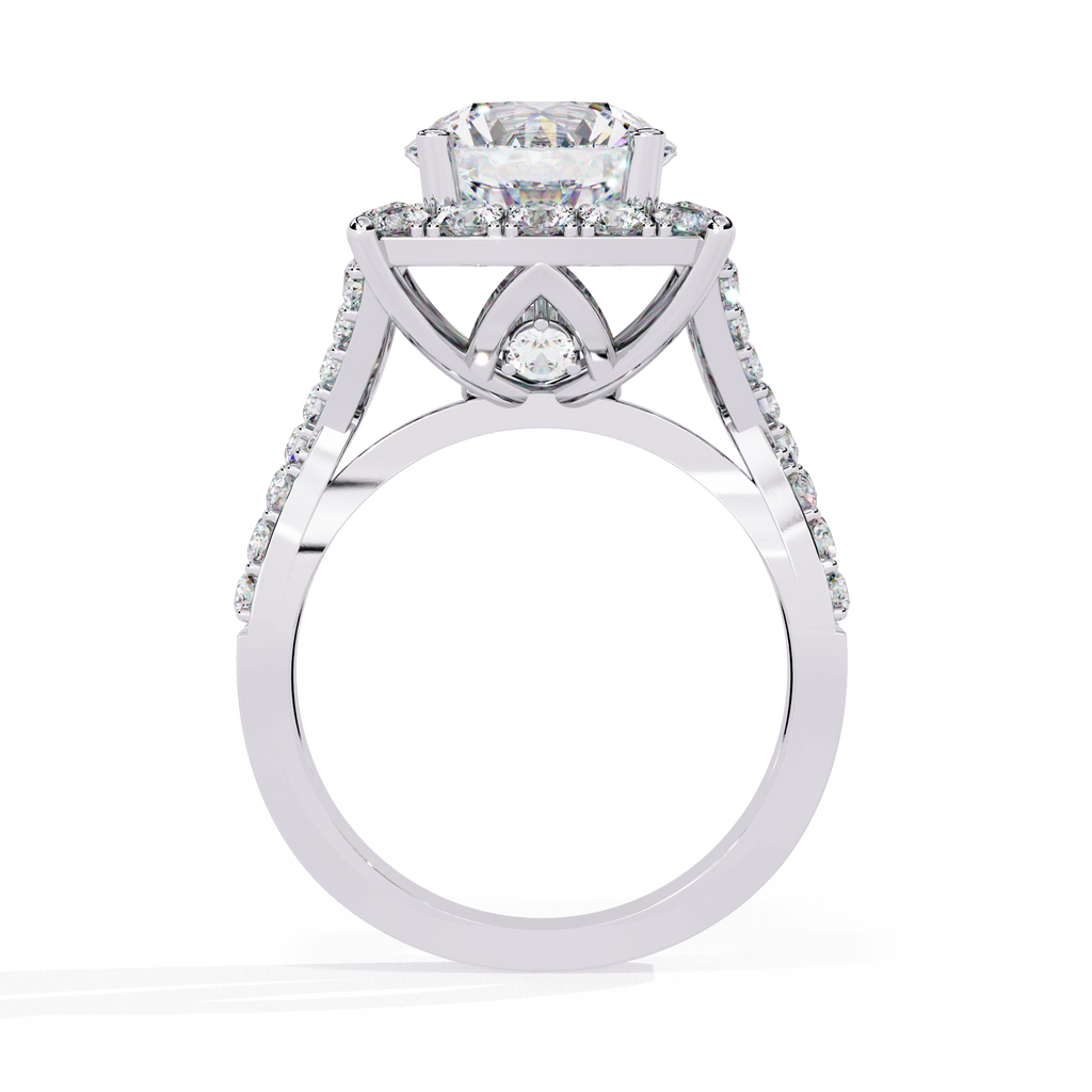 Royal Halo Diamond Ring