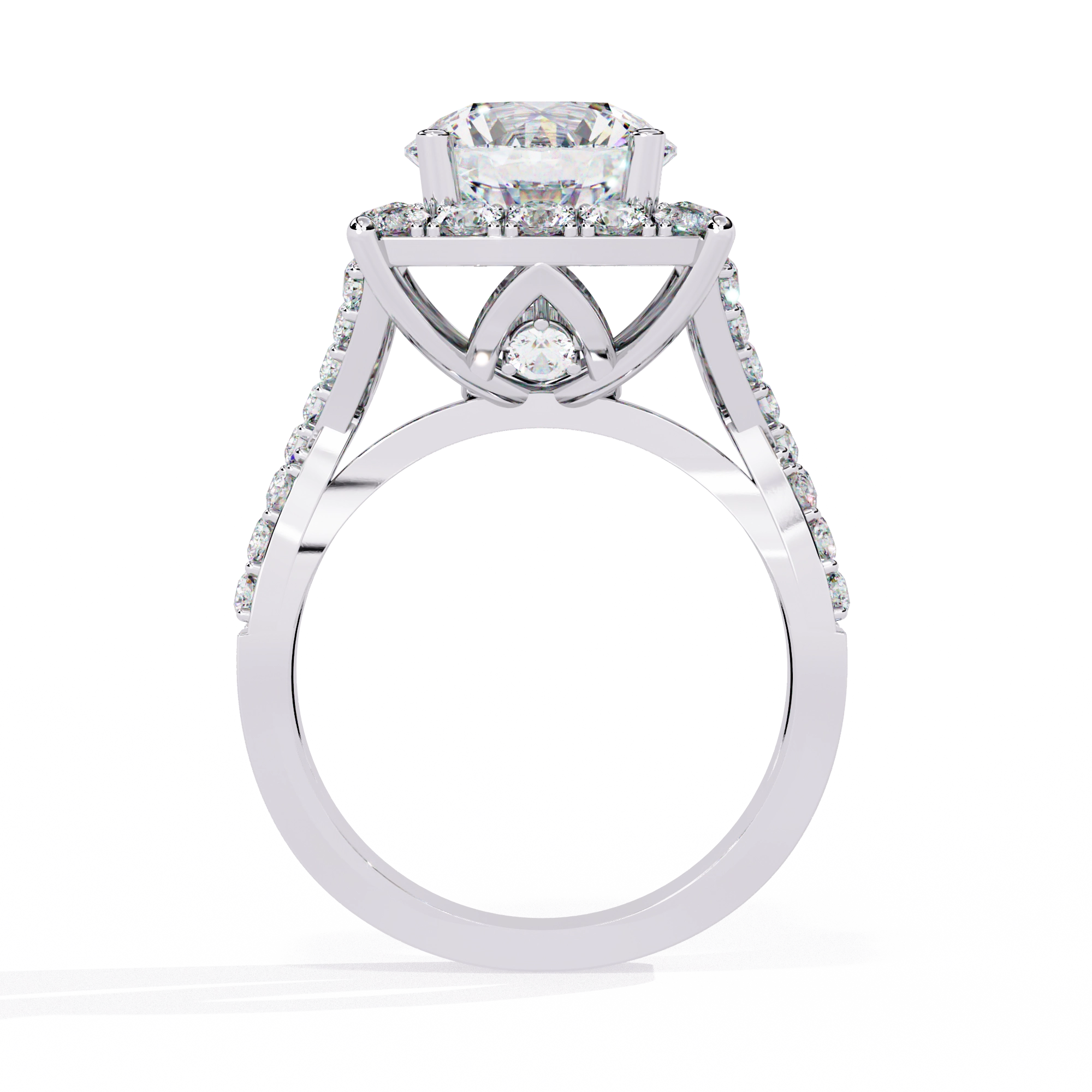 Royal Halo Diamond Ring