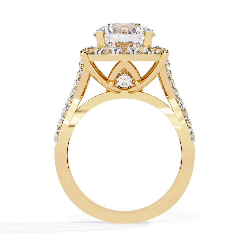 Royal Halo Diamond Ring