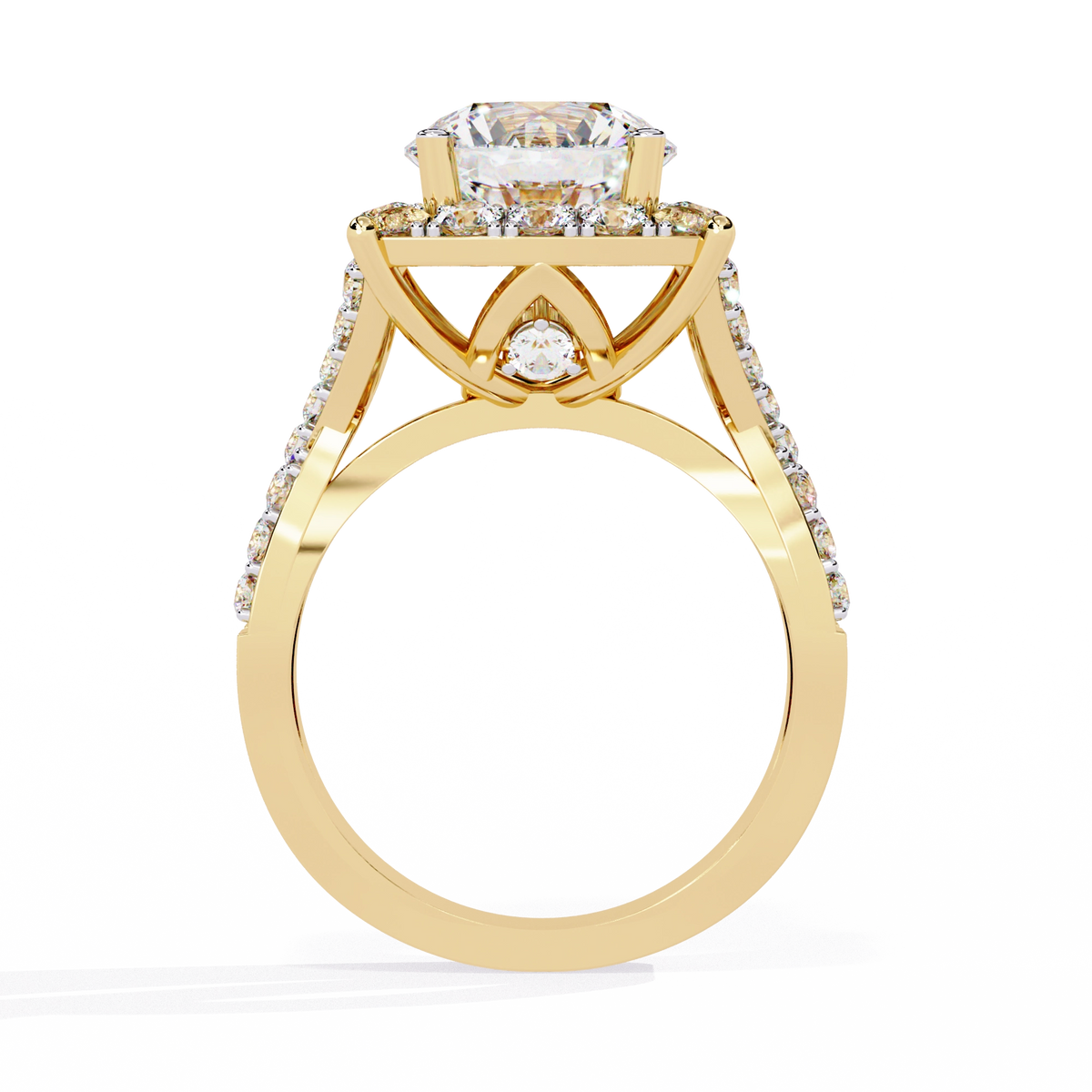 Royal Halo Diamond Ring